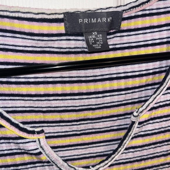 Primark Striped Crop Top - Picture 3 of 3